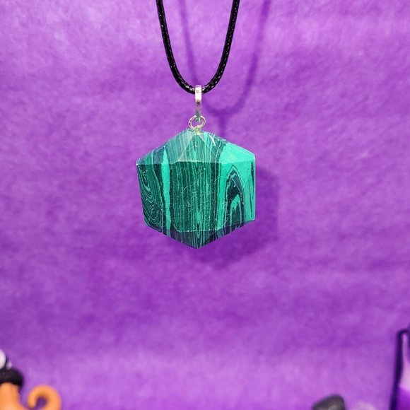Malachite Crystal Pendants - Picture 7 of 8